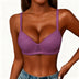 CloudLift™ Lace Balconette Push-Up Bra with Underwire Support - Purple