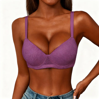 CloudLift™ Lace Balconette Push-Up Bra with Underwire Support