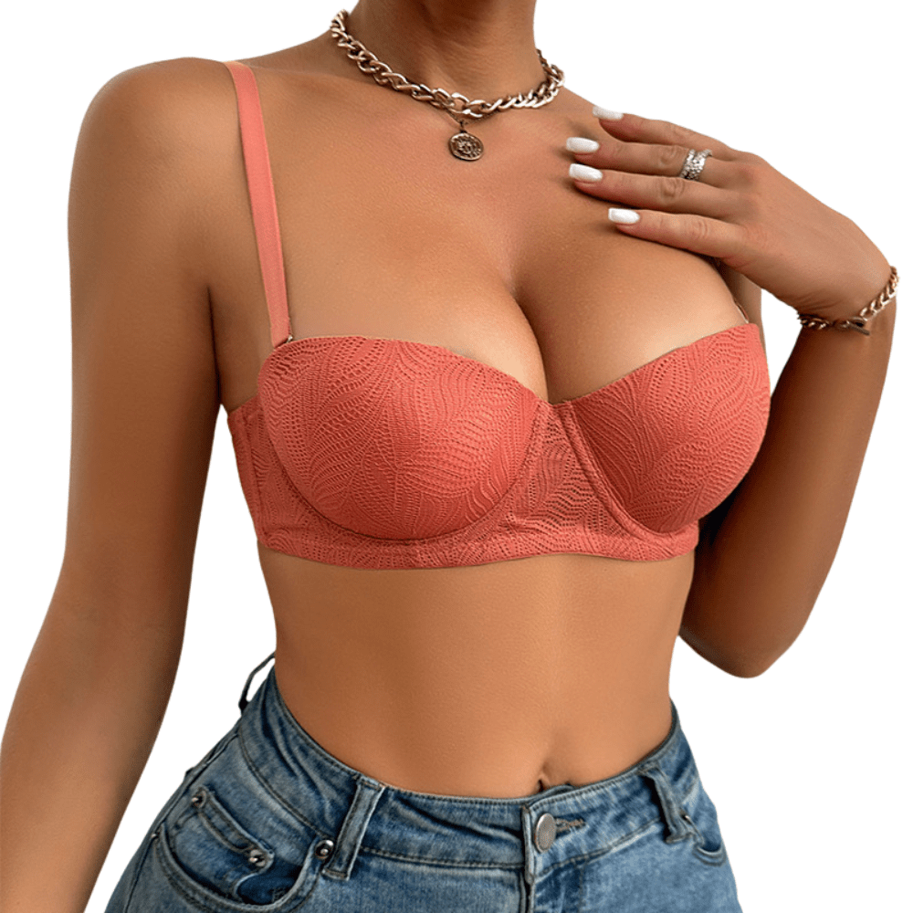 CloudLift™ Lace Balconette Push-Up Bra with Underwire Support
