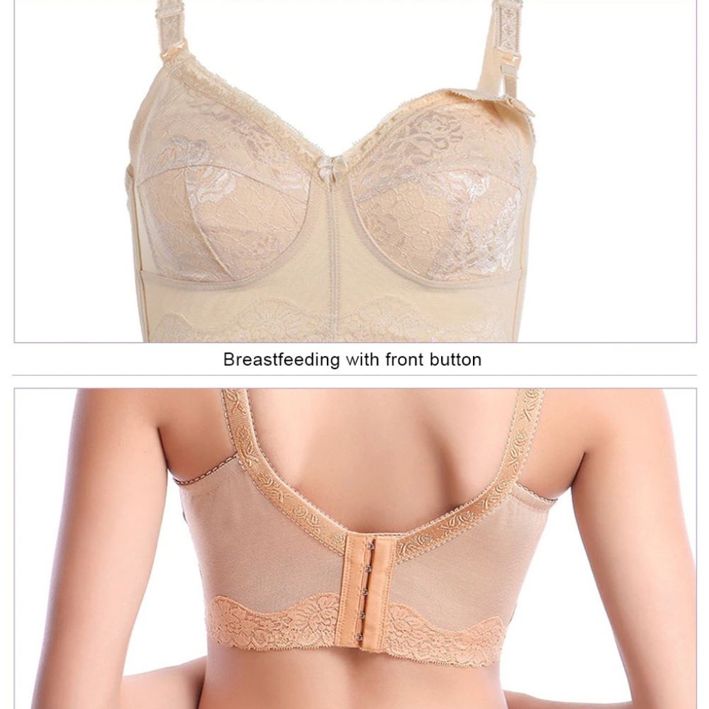 MagicLift Lace Plus Size Wire-Free Nursing Bra