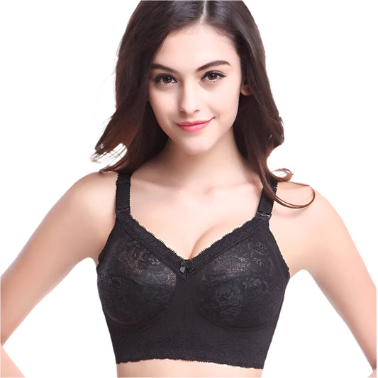 MagicLift Lace Plus Size Wire-Free Nursing Bra
