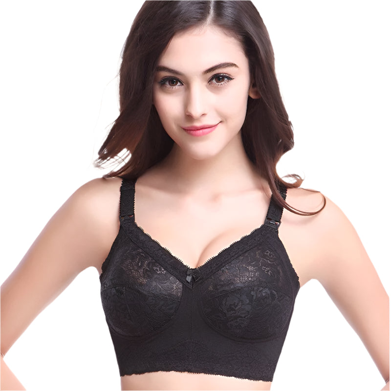 MagicLift Lace Plus Size Wire-Free Nursing Bra