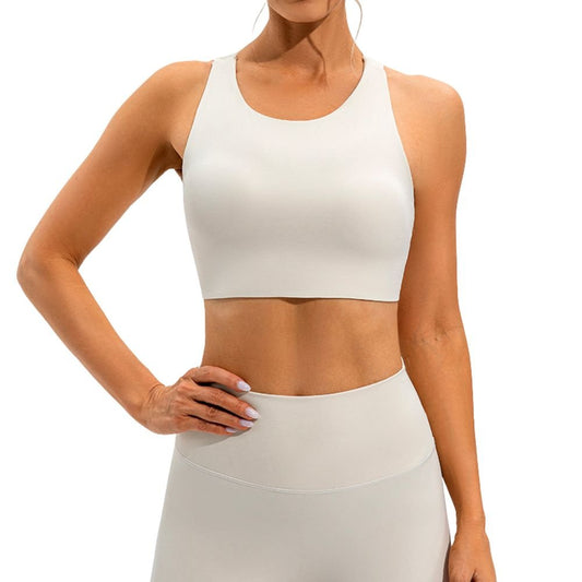 Magic High Neck Open Back Sports Bra
