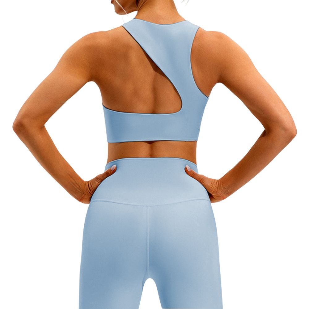Magic High Neck Open Back Sports Bra
