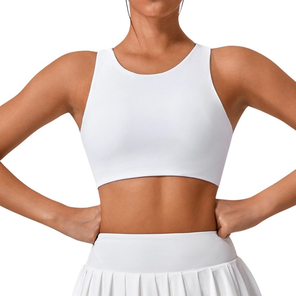Magic High Neck Open Back Sports Bra