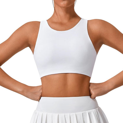 Magic High Neck Open Back Sports Bra