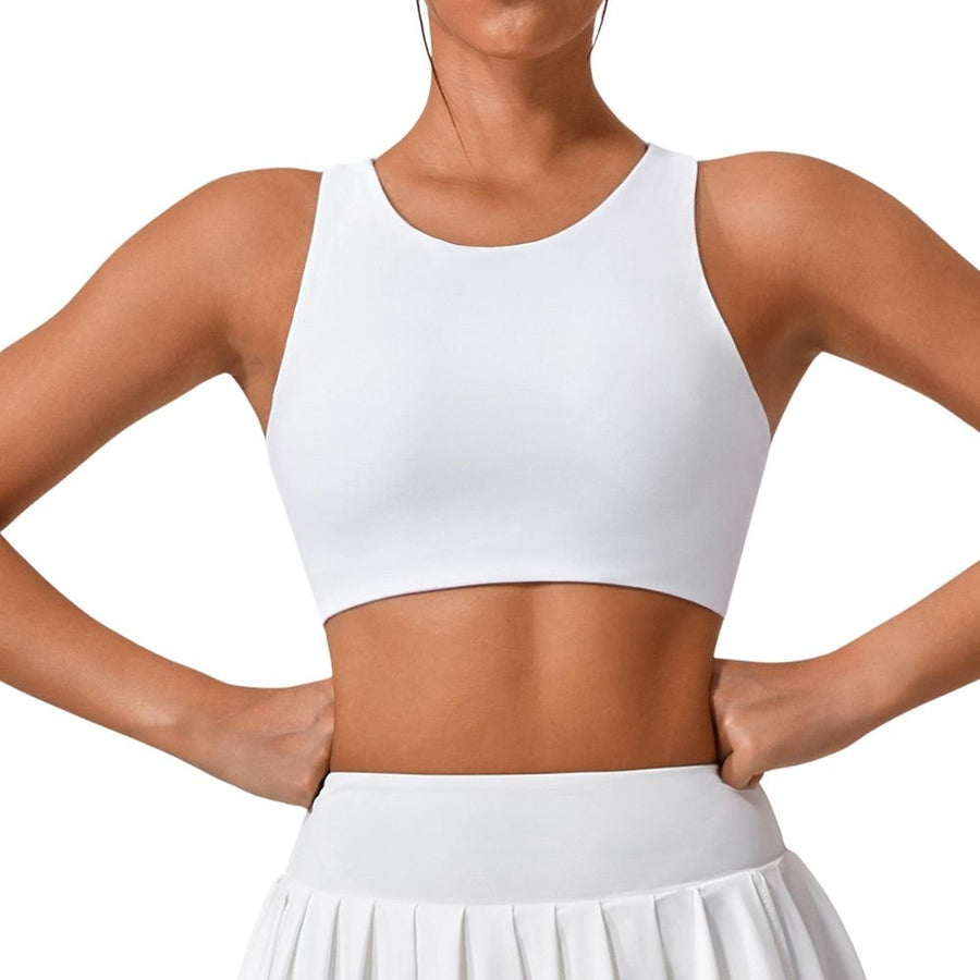 Magic High Neck Open Back Sports Bra