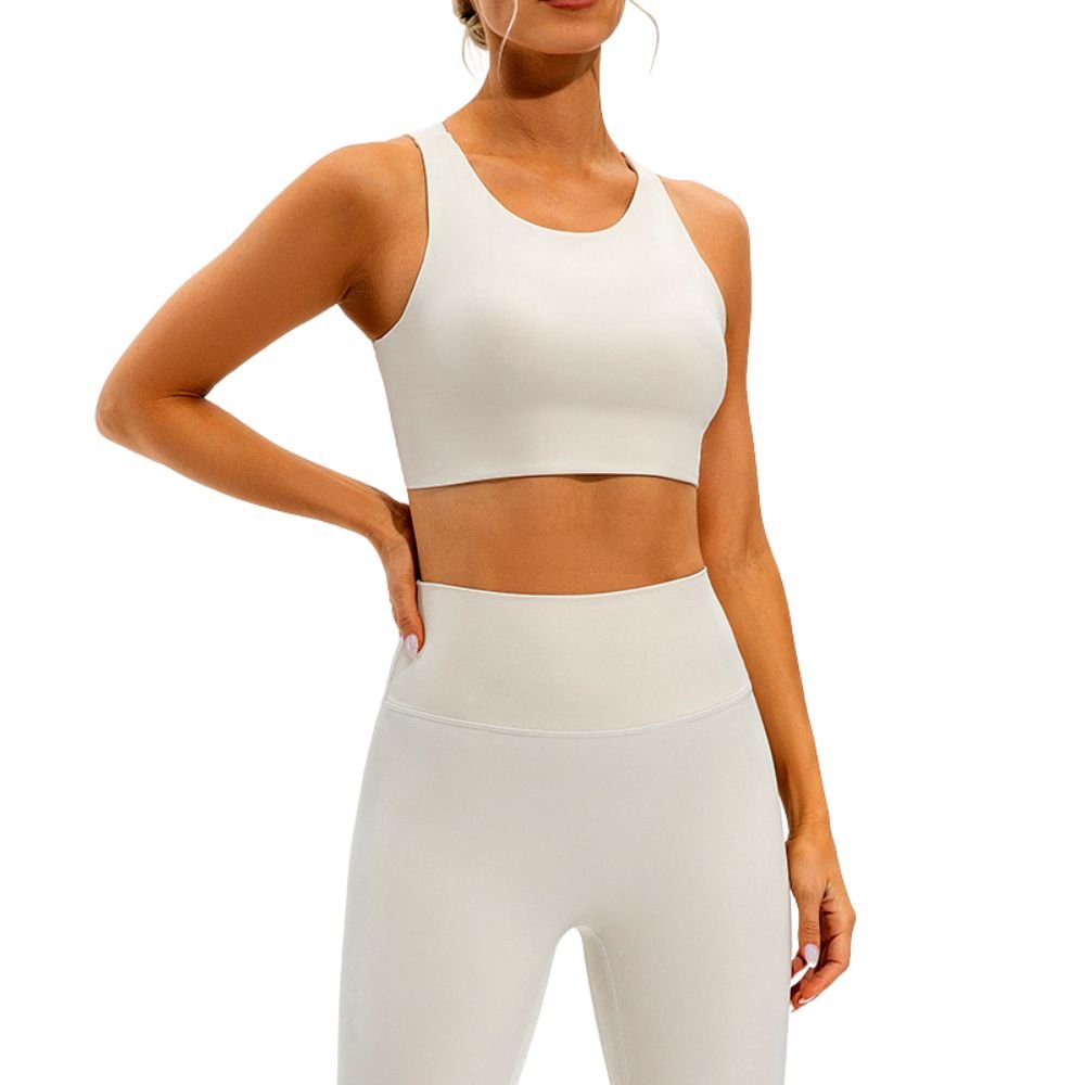 Magic High Neck Open Back Sports Bra