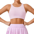 Magic High Neck Open Back Sports Bra