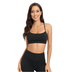 CloudSoft™ Racerback Comfort Sports Bra - Black