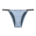 Rhinestone Glam Low-Waist Thong Underwear - Vibrant Colors - Blue