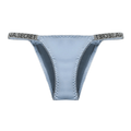 Rhinestone Glam Low-Waist Thong Underwear - Vibrant Colors