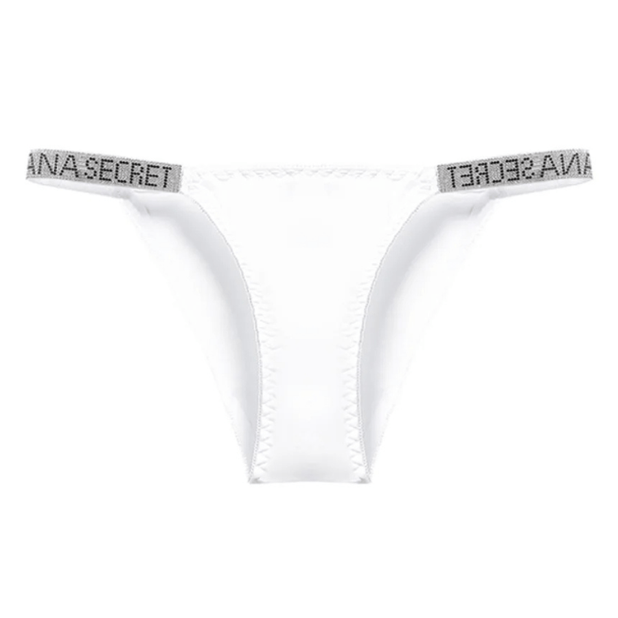 Rhinestone Glam Low-Waist Thong Underwear - Vibrant Colors