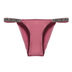 Rhinestone Glam Low-Waist Thong Underwear - Vibrant Colors - Pink