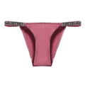 Rhinestone Glam Low-Waist Thong Underwear - Vibrant Colors