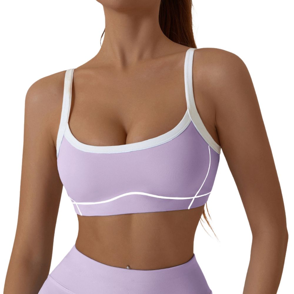 Magic Scoop Neck Padded Wire-Free Sports Bra
