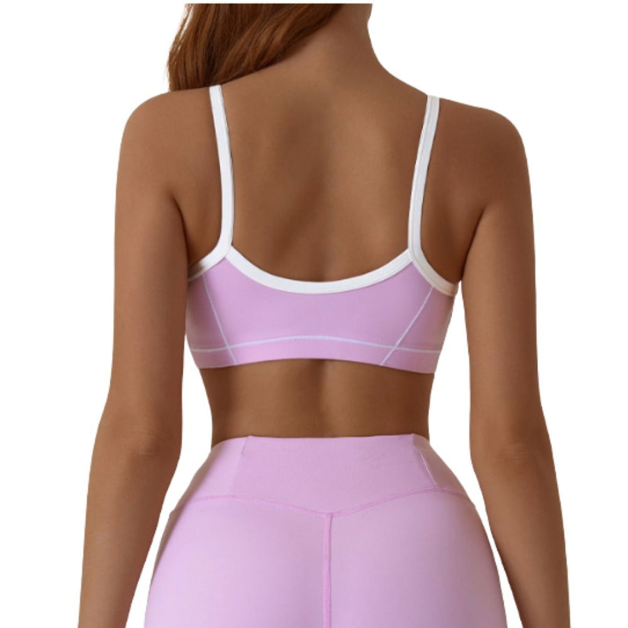 Magic Scoop Neck Padded Wire-Free Sports Bra