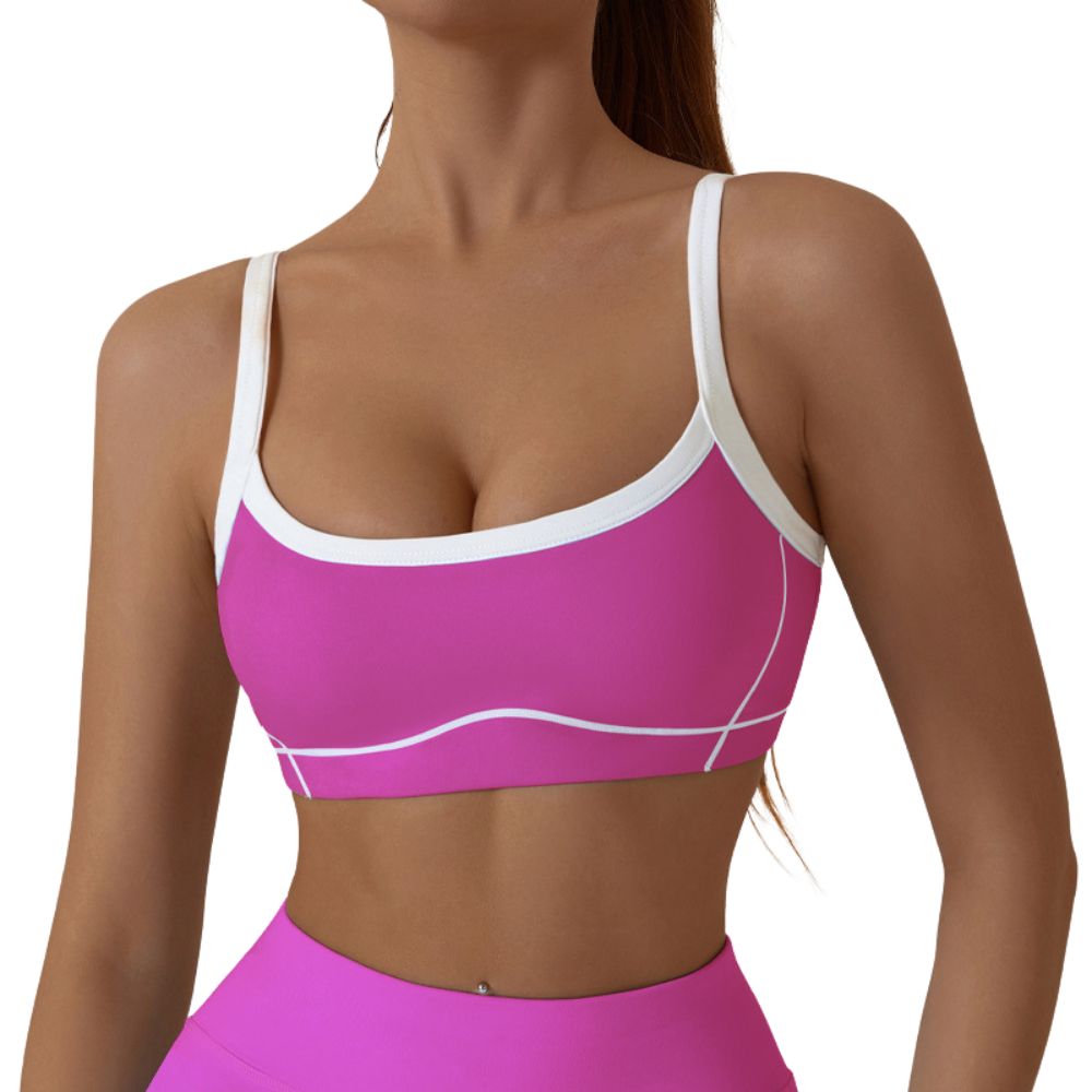 Magic Scoop Neck Padded Wire-Free Sports Bra