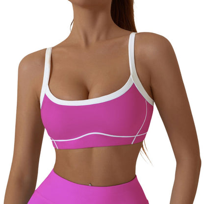 Magic Scoop Neck Padded Wire-Free Sports Bra
