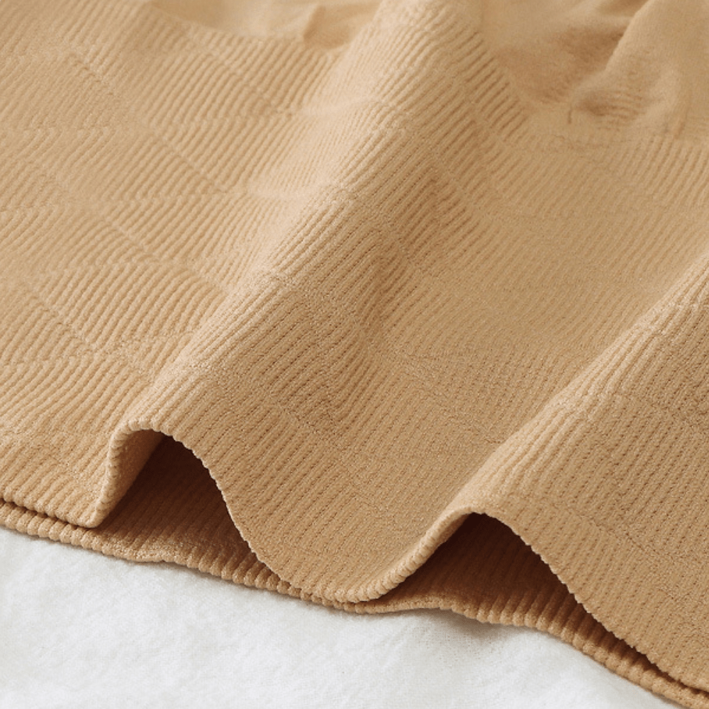 High-Waist Tummy Control Thong Shapewear in Nude