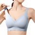 CloudSoft™ Seamless Breathable Wireless T-Shirt Bra - Blue