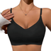 CloudSoft™ Seamless Comfort Scoop Bralette - Black