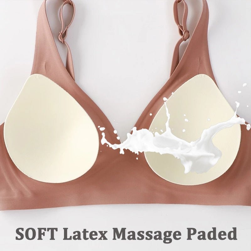 MagicLift CloudSoft Seamless Wire-Free Plunge Bra