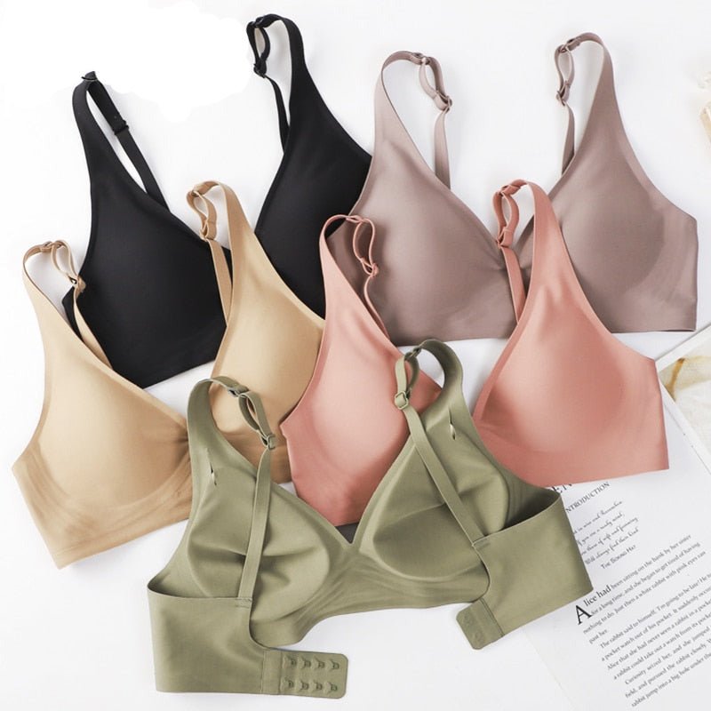 MagicLift CloudSoft Seamless Wire-Free Plunge Bra