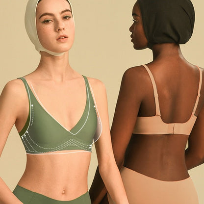 MagicLift CloudSoft Seamless Wire-Free Plunge Bra