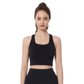 Seamless Criss-Cross Back Supportive Sports Bra