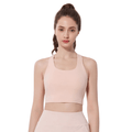 Seamless Criss-Cross Back Supportive Sports Bra