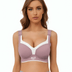 Seamless Full-Coverage Plus Size T-Shirt Bra with MagicLift™ Support - Purple