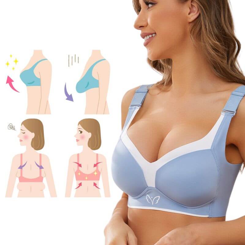 Seamless Full-Coverage Plus Size T-Shirt Bra with MagicLift™ Support