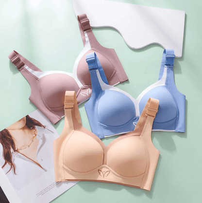 Seamless Full-Coverage Plus Size T-Shirt Bra with MagicLift™ Support