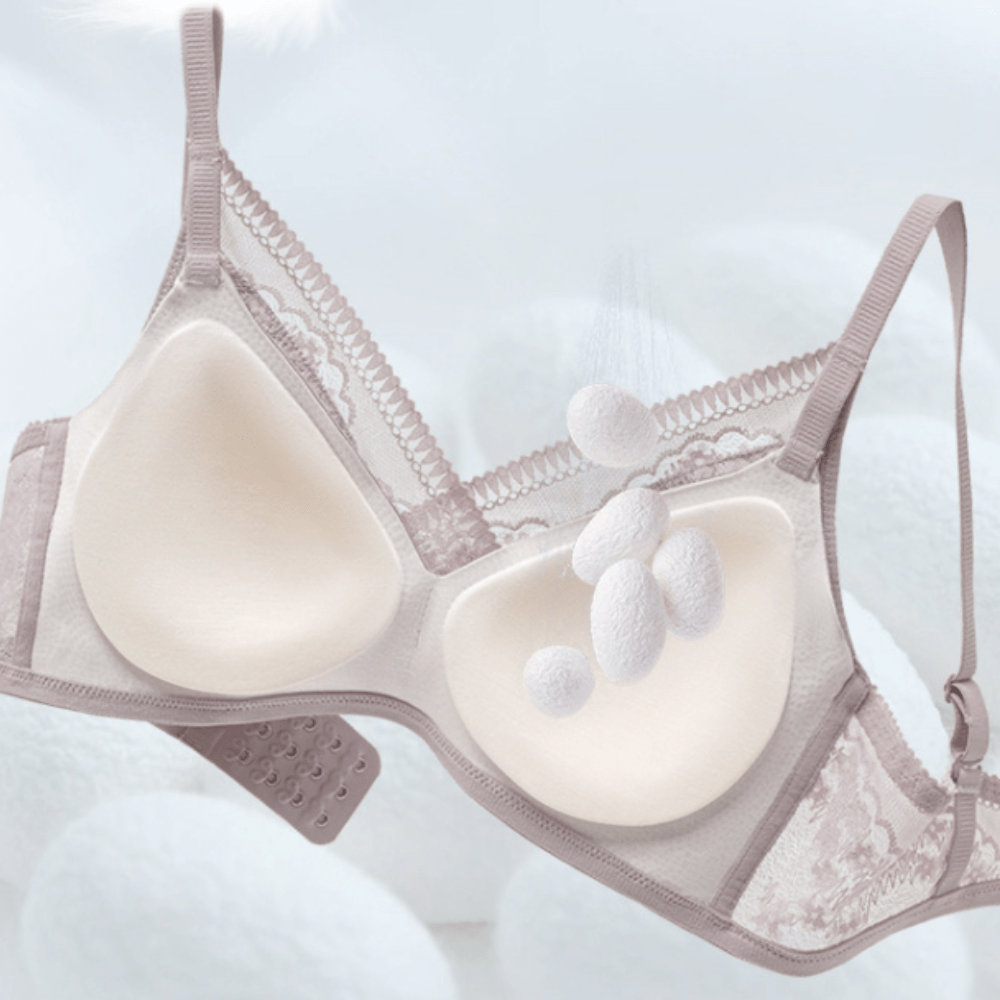 Lace Plunge Wire-Free Push-Up Bra with MagicLift™ Padding