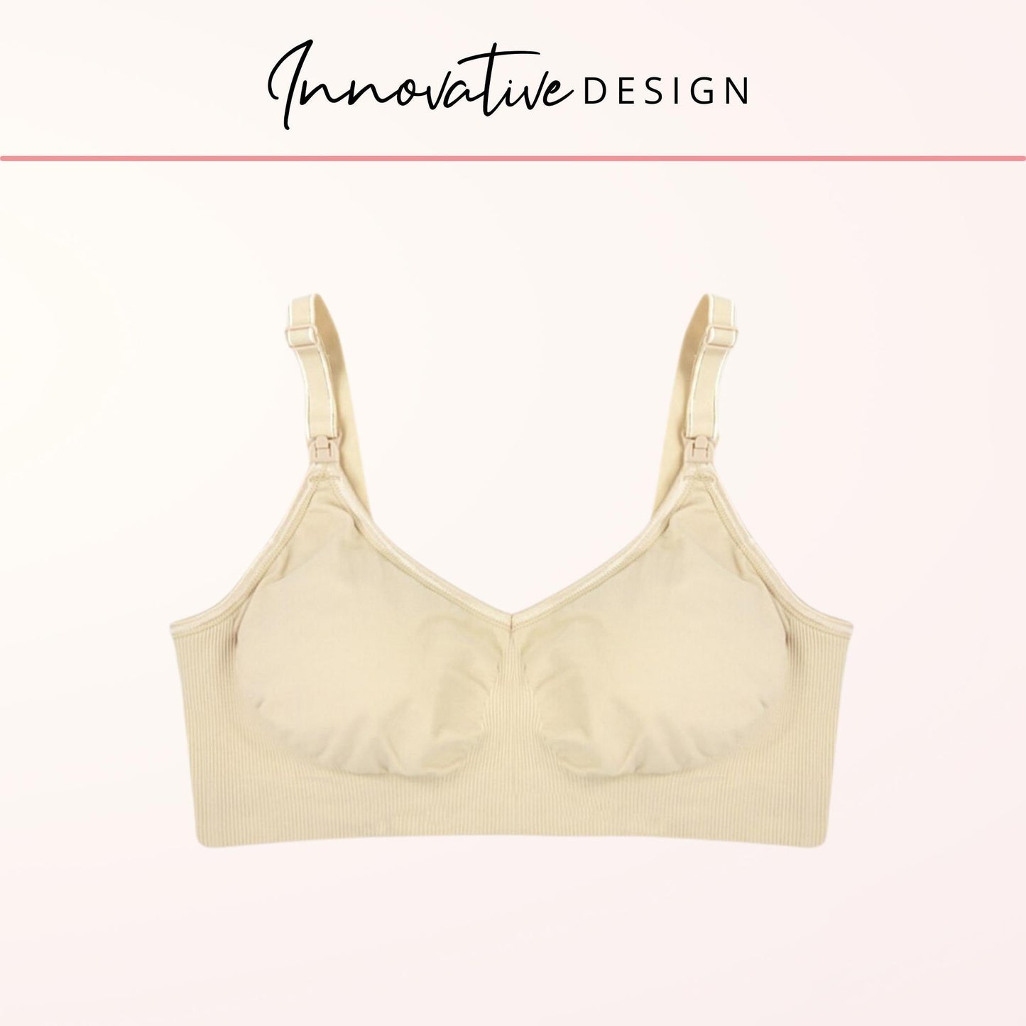 CloudSoft™ Seamless Nursing Push-Up Bra with MagicLift™