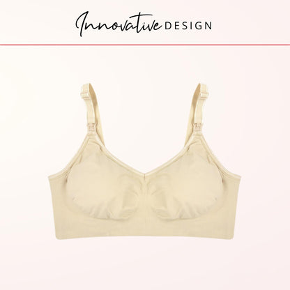 CloudSoft™ Seamless Nursing Push-Up Bra with MagicLift™
