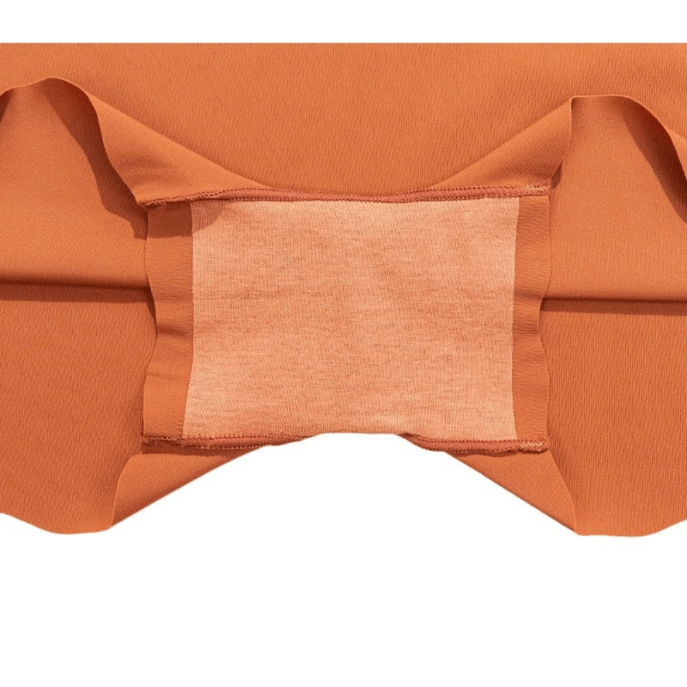 Seamless Ruffle Scallop Hem Boyshorts Underwear