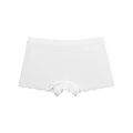 Seamless Ruffle Scallop Hem Boyshorts Underwear
