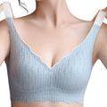 Two-Tone Seamless Wire-Free Bra with MagicLift™ Support