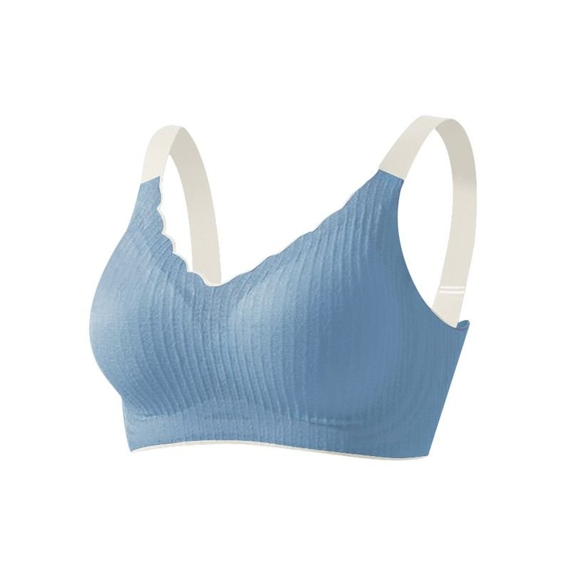 Two-Tone Seamless Wire-Free Bra with MagicLift™ Support