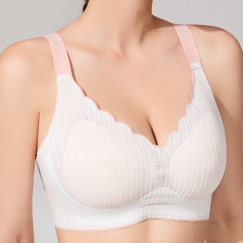 Two-Tone Seamless Wire-Free Bra with MagicLift™ Support