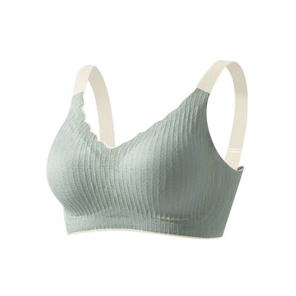 Two-Tone Seamless Wire-Free Bra with MagicLift™ Support