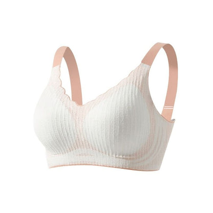 Two-Tone Seamless Wire-Free Bra with MagicLift™ Support