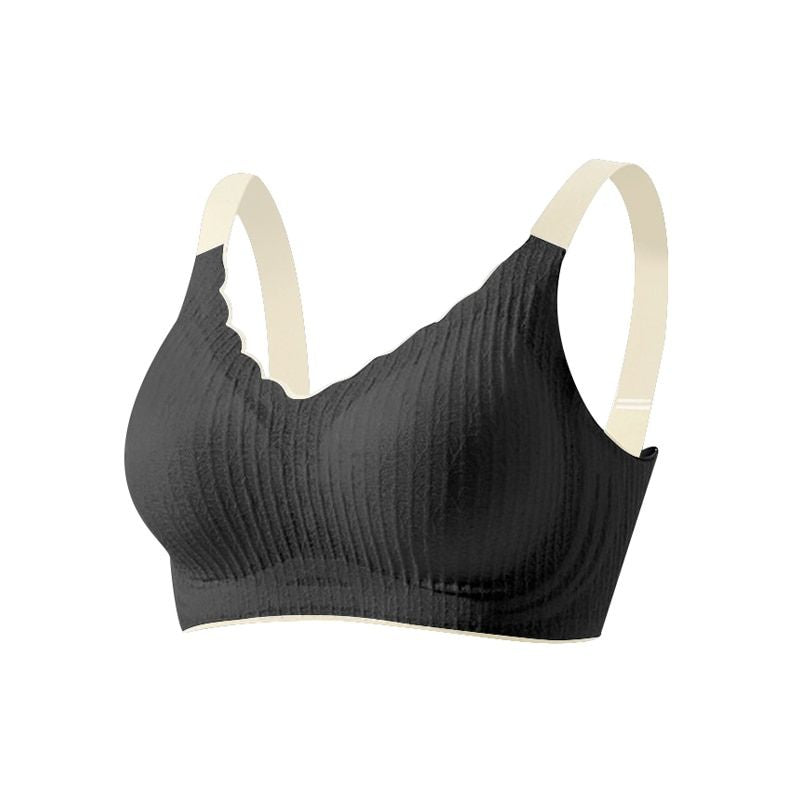 Two-Tone Seamless Wire-Free Bra with MagicLift™ Support