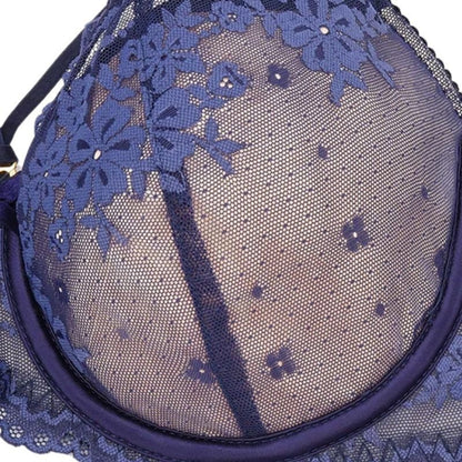 CloudSoft™ Floral Lace Seamless Plus Size Underwire Bra