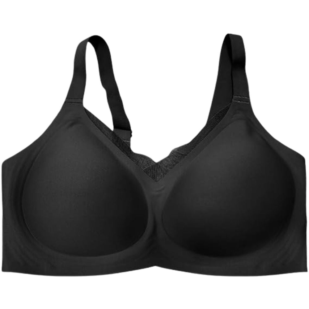 Seamless Wireless Push-Up Bra with Adaptive Fit and Comfort