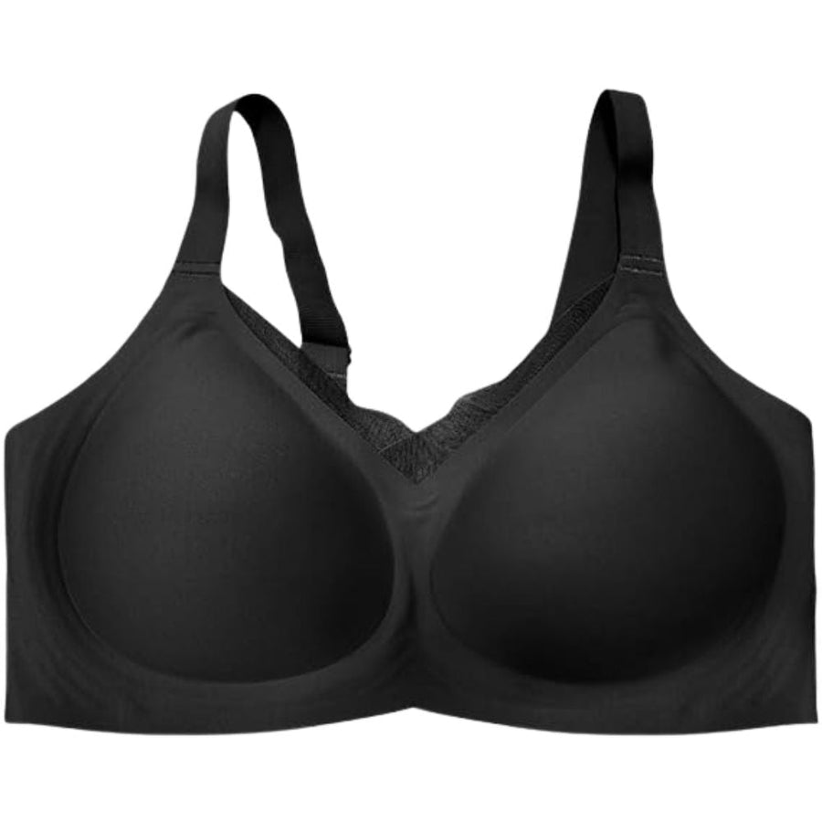 Seamless Wireless Push-Up Bra with Adaptive Fit and Comfort