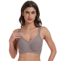 Seamless Wireless Push-Up Bra with Adaptive Fit and Comfort