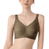 MagicLift™ CloudSoft Seamless Wireless Support Bra - Coffee